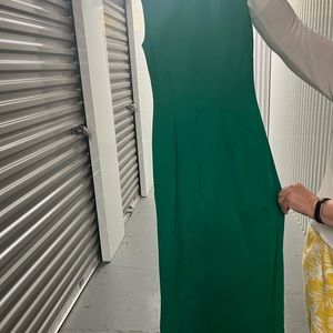 Ralph Lauren fitted ankle length dress